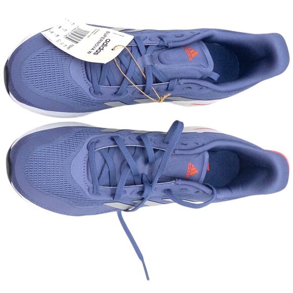 adidas Supernova+ Running Shoes Sneakers Women's Size 7 Blue Red - Picture 3 of 6